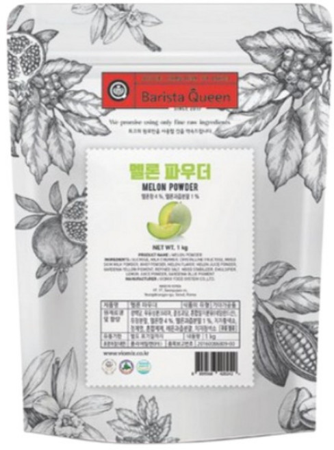 바리스타퀸 멜론 파우더, 1kg, 3개, 1kg