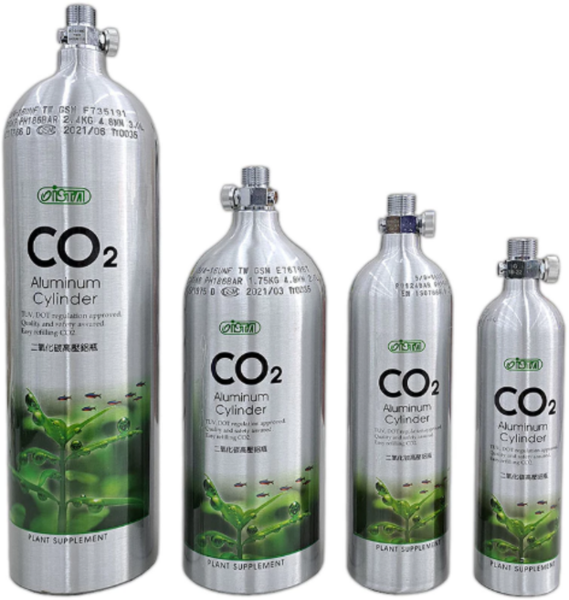 ISTA 伊士達 CO2 水族專用鋼瓶 二氧化碳, 1個