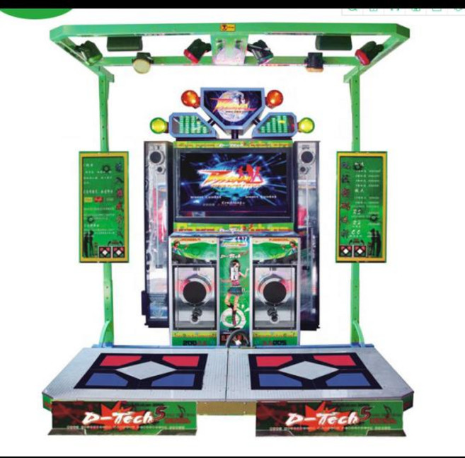 펌프기계 놀이 동전 작동 라이드 아케이드 펌프 업 댄스 머신 저스트 게임 전자 댄싱, 1개