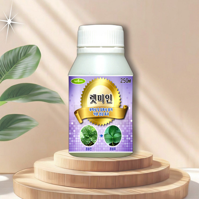 렛미인 전착제 250ml 부착성 침투성 증가 약흔 경감 효과 아그리젠토, 선에버그린더욱 오레가 200ml 침투제 전착제 침투효과, 1개