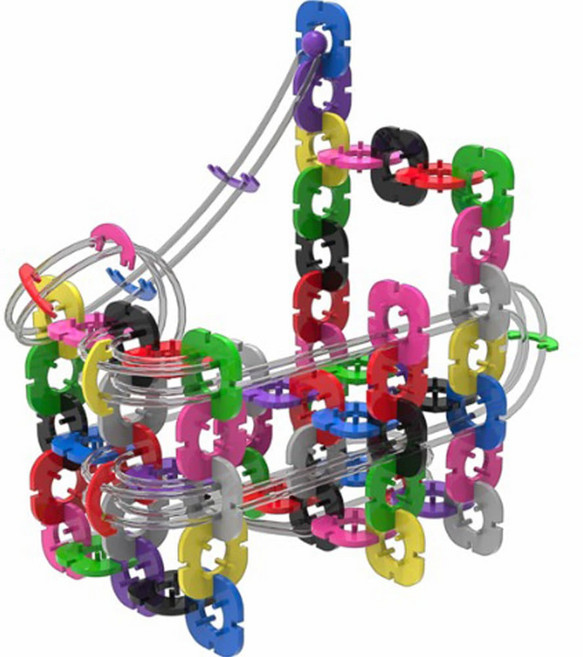 창작용 골드버그 마블런(112pcs), 1개