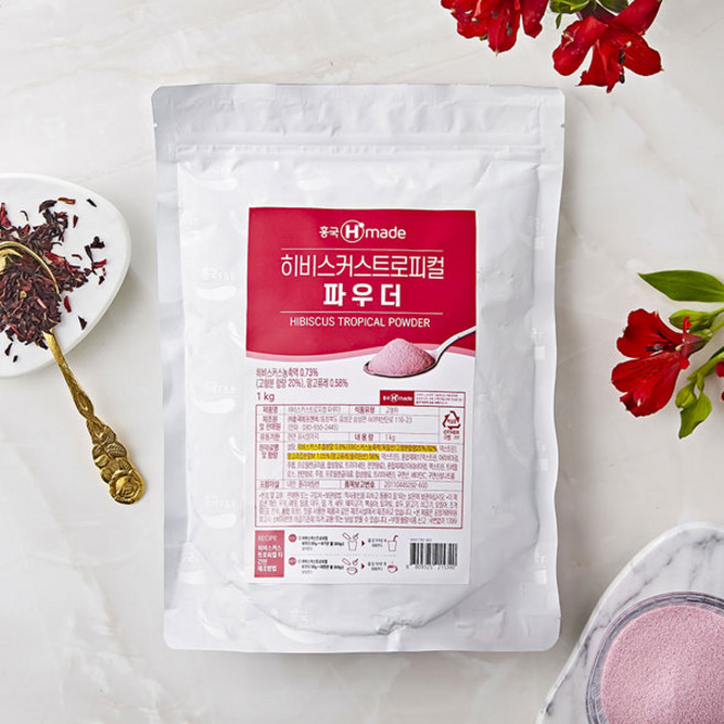 흥국에프엔비 히비스커스트로피칼 파우더, 1kg, 1개입, 1개