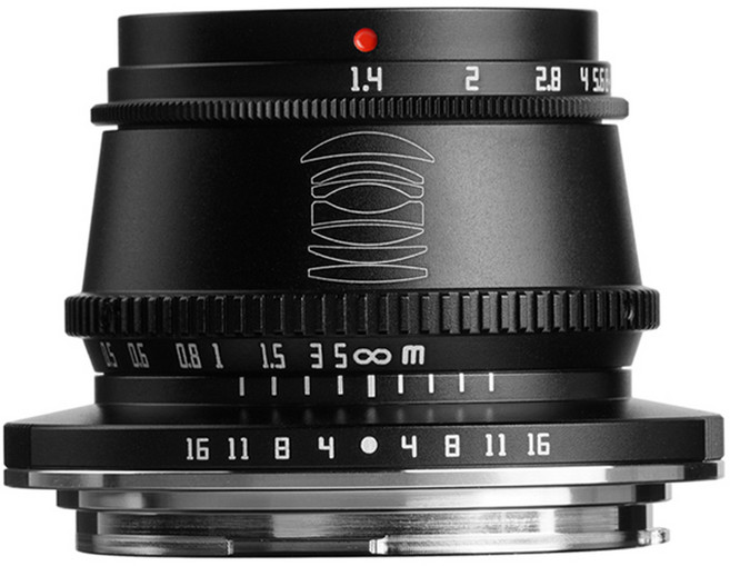 티티아티산 35mm F1.4 캐논 RF마운트 APS-C 렌즈 블랙