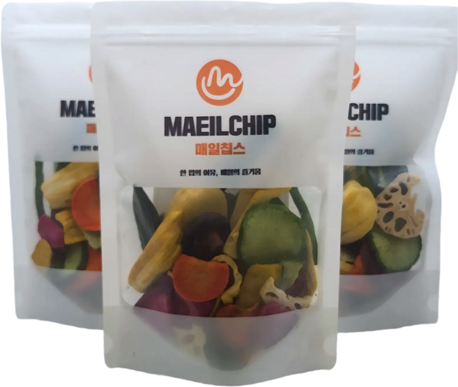 매일칩스 동결건조 9종 종합야채칩 과일 야채 믹스칩 과자, 3개, 180g