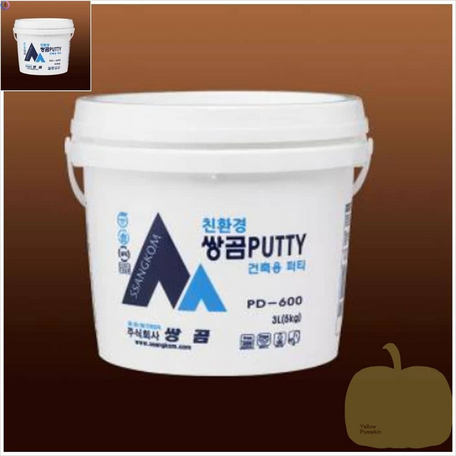 BP 쌍곰퍼티 건축내부용 5KG 도배퍼티