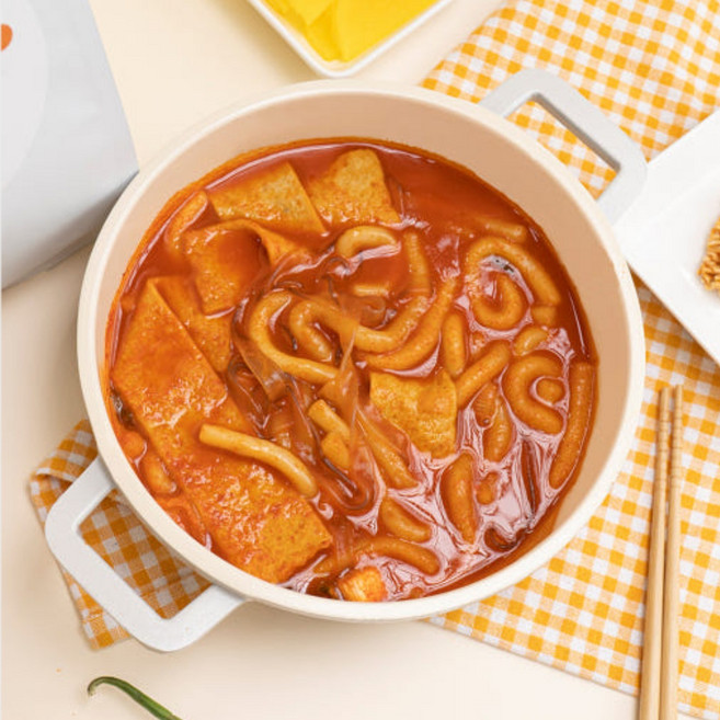 [동동소담] 누들떡볶이 / 순한맛 / 떡볶이밀키트 / 특제분말소스떡볶이, 3개, 417g