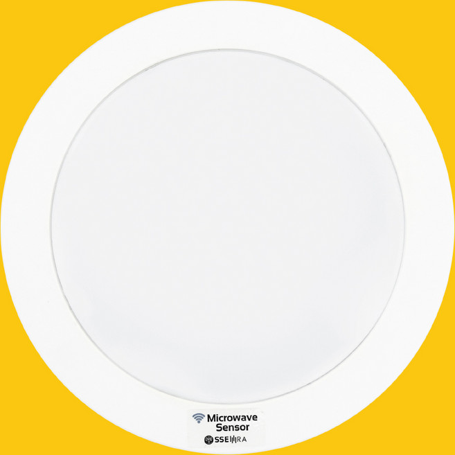 더 심플 LED 원형 24W 센서등 주광색 10호 외경 249mm (10인치) 현관 복도 베란다 조명 메가맨, 1개