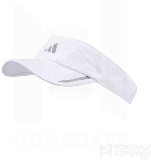 아디다스 모자 런 클라이마쿨 바이저 런닝 썬캡모자 - 화이트