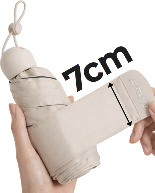 마스비온 접기쉬운 자외선차단 초경량 암막 5단 우양산