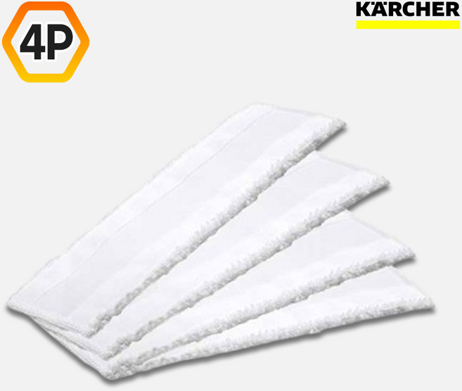 카처 SC3 EasyFix 스팀청소기 전용 호환걸레, 4개