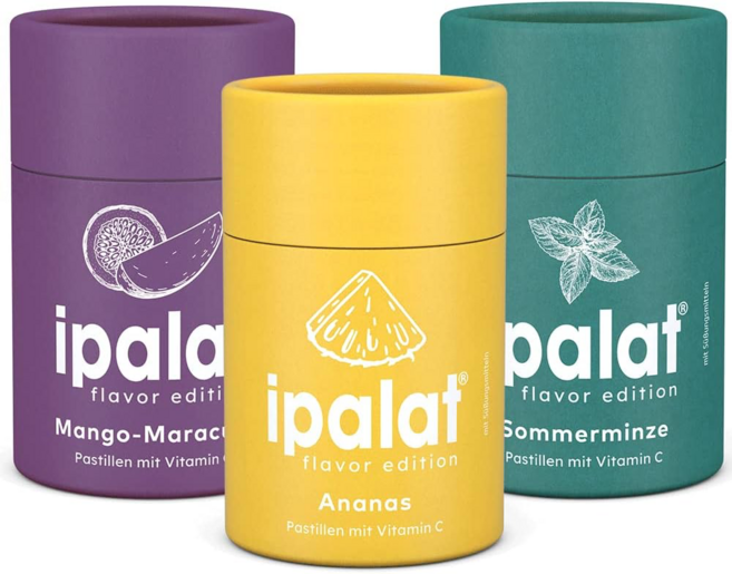 Ipalat 이팔라트 무설탕 플레이버 에디션 망고 패션프루트 파인애플 써머 민트 비건 글루텐 프리 선물, 1개