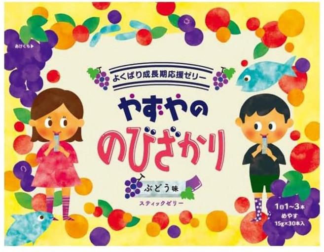 야즈야 노비자카리 영양보조 젤리 15g 30개입 칼슘 철분 유산균, 30정, 1개