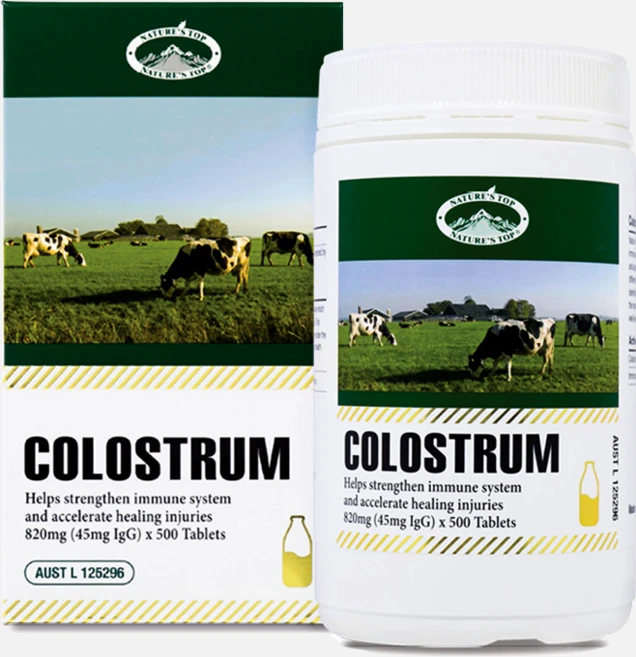 네이쳐스탑 초유 초유단백질 820mg 45mg lgG 500정, 1개 - 쿠팡