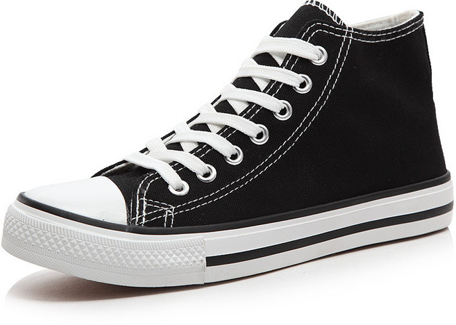 디아핏 남녀공용 캐주얼 하이탑 캔버스화 스니커즈