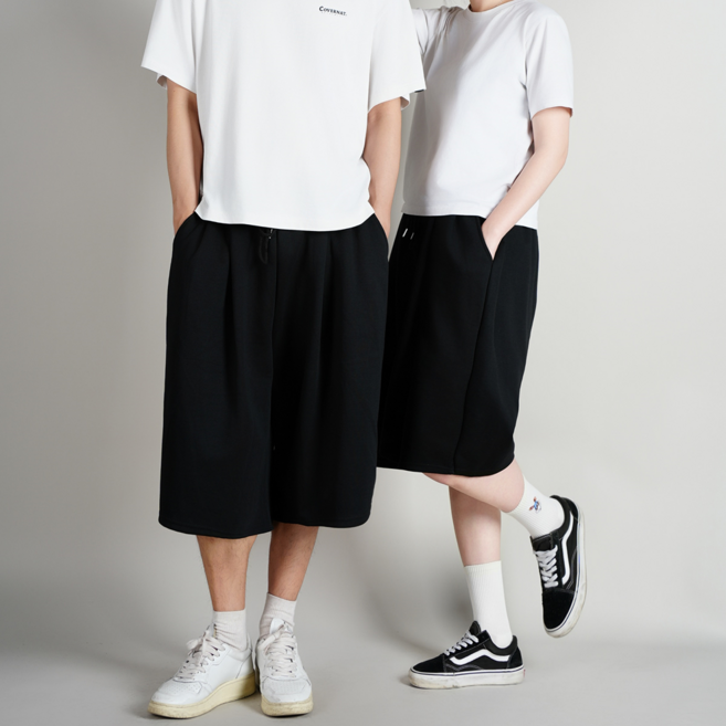 제이제이홈 버뮤다 팬츠 와이드 반바지