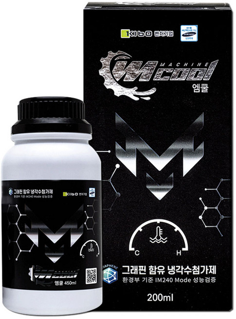 엠쿨 그래핀 자동차 고농축 냉각수 첨가제, 200ml, 1개