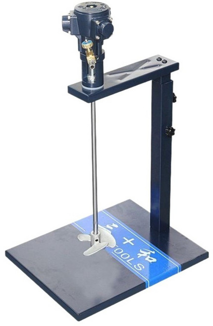 에어 교반기 공압 믹서기 시멘트 배합 혼합 자동 소형 산업용 스탠드, 1