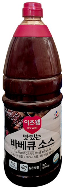 이츠웰 바베큐소스2Kg, 2kg, 1개