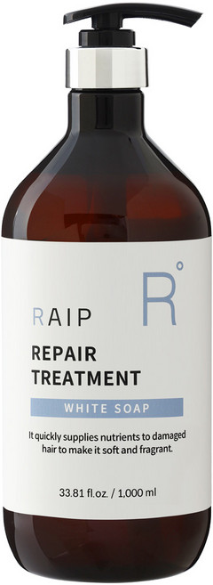라입 극손상 리페어 단백질 트리트먼트 화이트솝, 1개, 1L