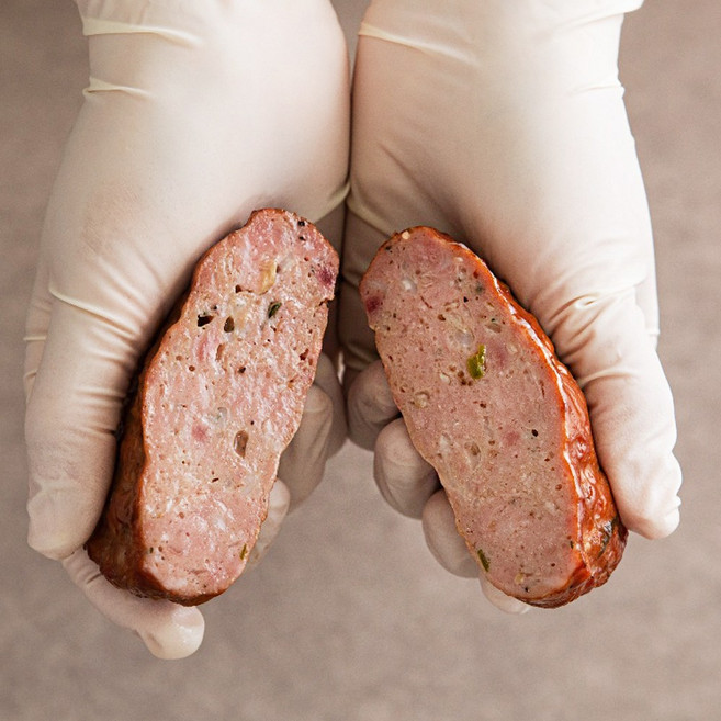 간편 냉동 반찬 아이간식 행복한 수제 왕 떡갈비 3가지맛 150g 4장(600g), 훈제(1팩 4장)