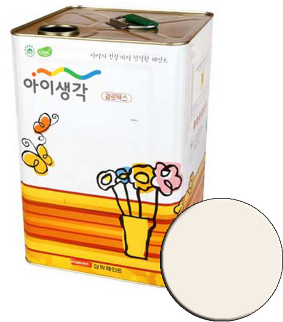 삼화페인트 결로방지페인트 아이생각 결로텍스 무광 규조토, Powdery White, 1개