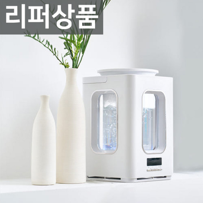 [리퍼반품 상품] 한일 스퀘어 유리 세라믹 물멍 무드등 아기 신생아 가열식 가습기 HGSP-S500, 단품, 단품