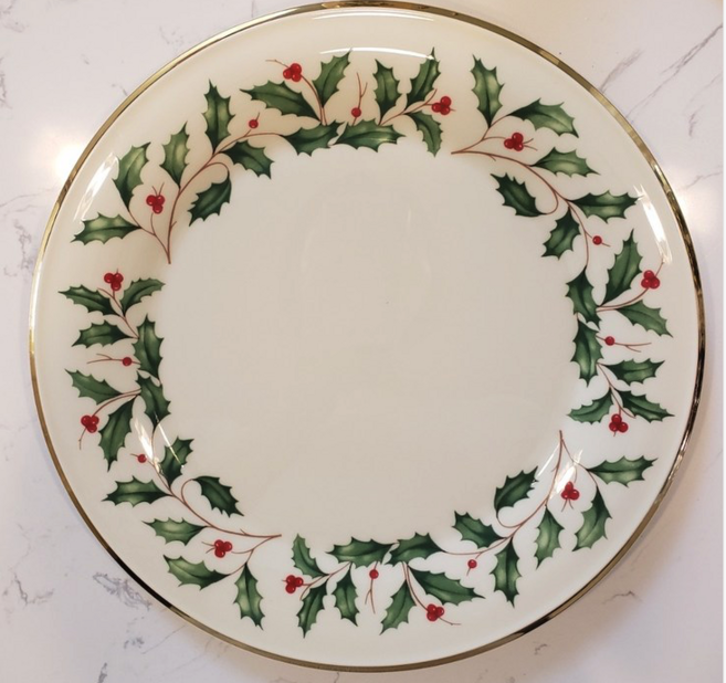 LENOX 레녹스 홀리데이 DINNER PLATES 27cm