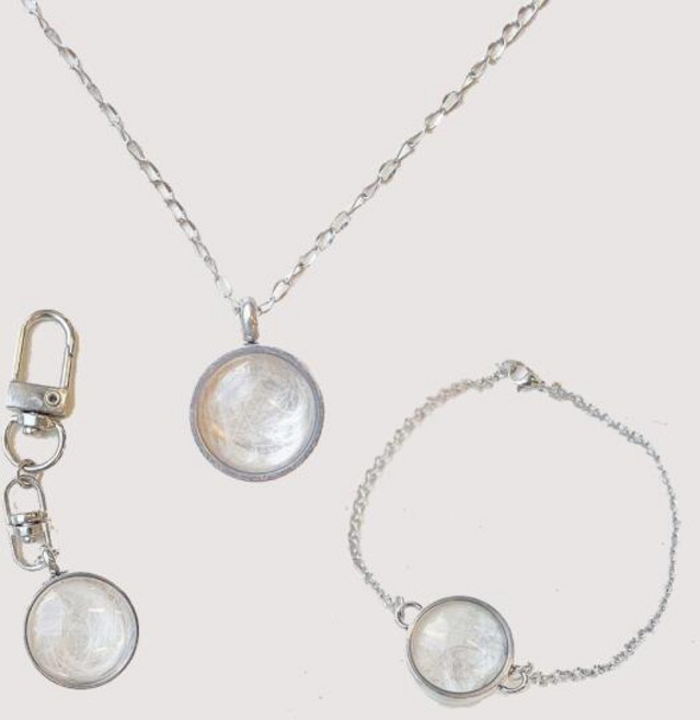 아트박스/갓샵 메모리얼 강아지털 보관 키링 -키링M