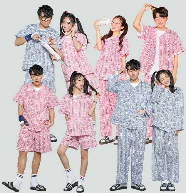 환자복 졸업사진 컨셉 체육대회 코스프레 반티