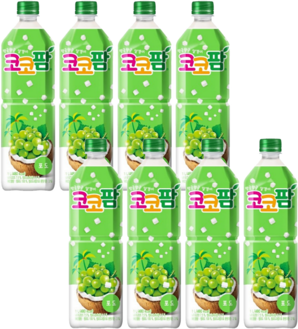 코코팜 포도, 1L, 8개