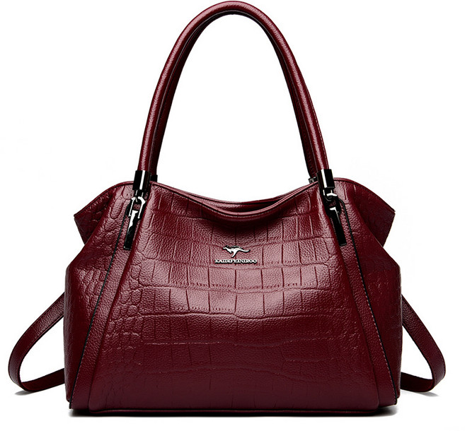 리치모리 클래식 크로커 토트백