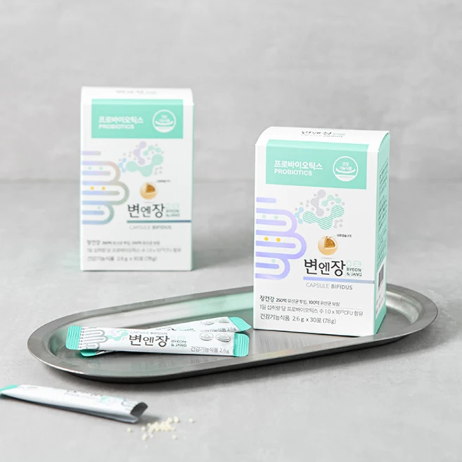 당신의 장건강에 도움을 드리는 변엔장 캡슐형 비피더스 100억유산균 보장, 1개, 78g - 쿠팡