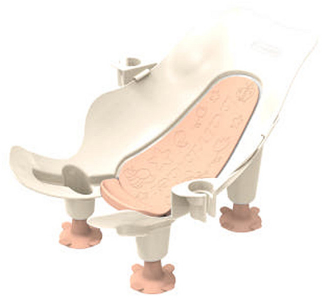 밤비데 컴포트 엘레강스 아기비데, 엘레강스 아이보리-핑크