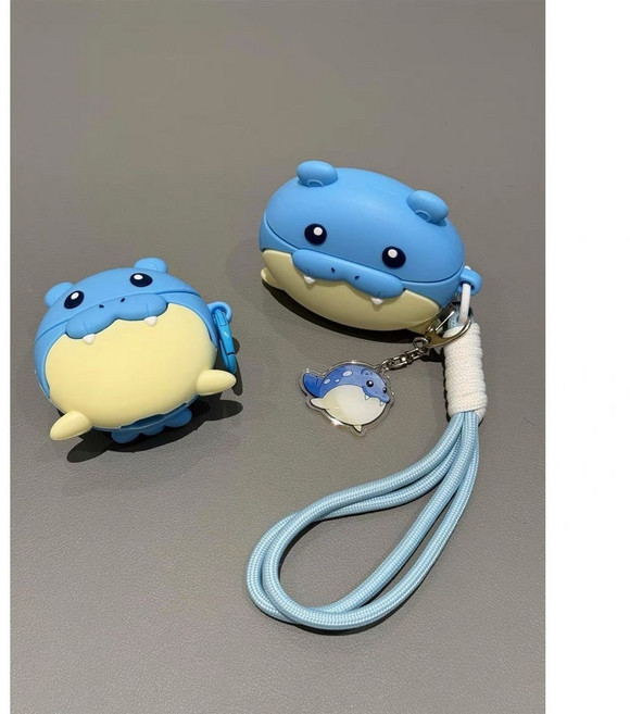 포켓몬스터 에어팟 4세대 케이스, 1개, 파란색, airpods3