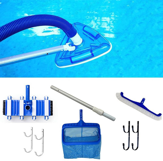 수영장 청소기 바닥 흡입 헤드 스틱 도구 이끼 제거 mim*667qr, 삼각 투명 헤드-단품, 상세페이지 참조