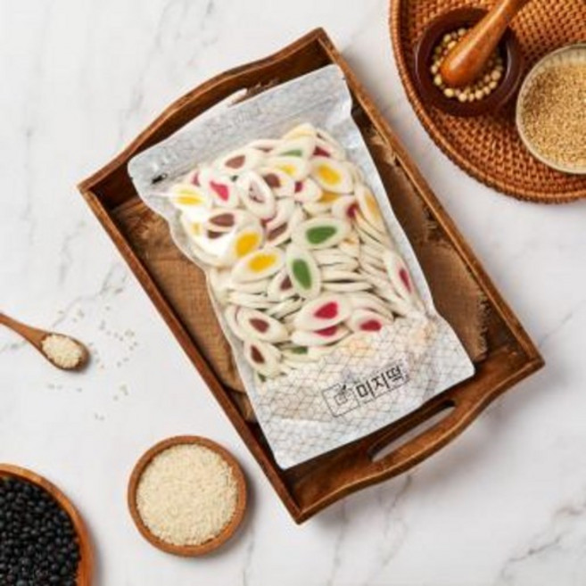 [미지] 4색 떡국떡, 1kg, 1개