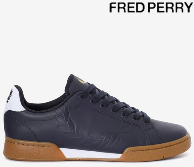 프레드페리 Fred Perry [B722 레더브랜디드] FRED PERRY 남성 스니커즈 SFPM2336321-608 420900
