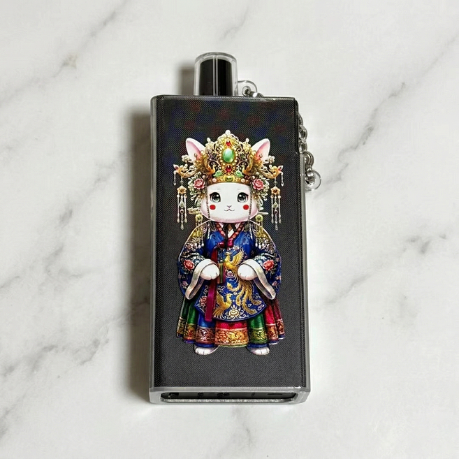 헤스티유 전자담배 투명 캐릭터 케이스 발라리안 맥스 프로 호환용, 1개, 02번