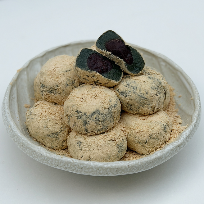 김포 고정 떡방앗간 쑥떡 쑥개떡 콩쑥개떡 개별포장 60g*15개입, 15개, 60g