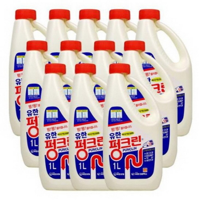 [HK] 유한양행 펑크린 1리터 1박스, 유한양행 펑크린1L 1박스(12개)