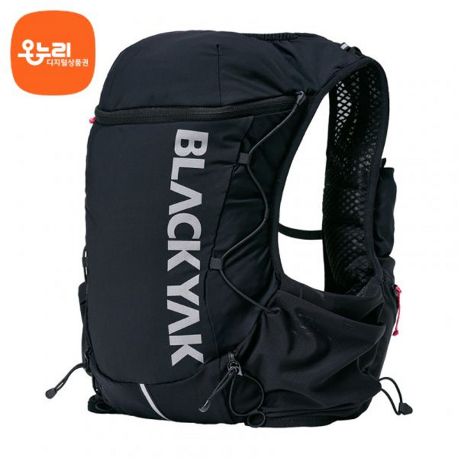 [블랙야크] 트레일러닝베스트대쉬12 BLACK / 2BYKSXU935BK, 00L