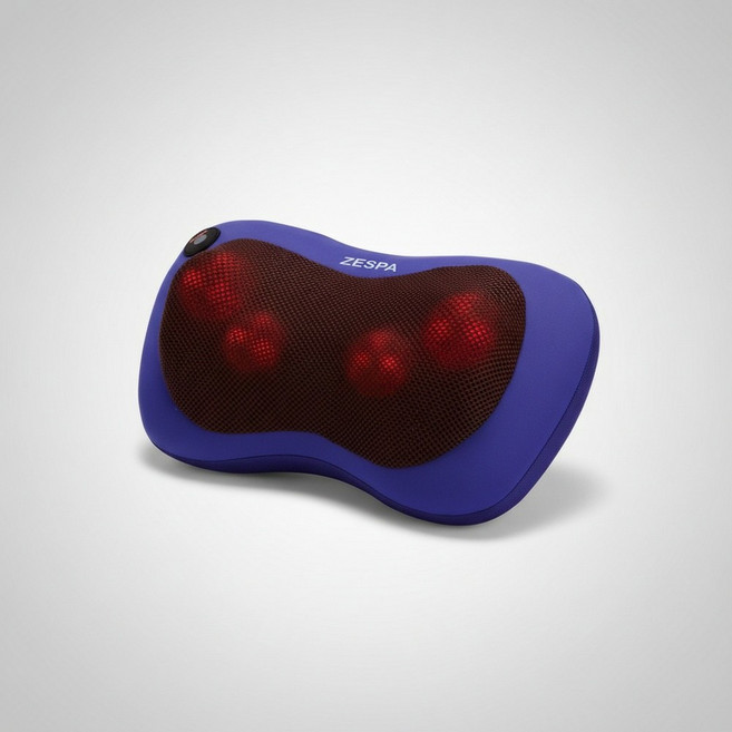 제스파 플러스 목어깨 등 허리 마사지기, # 01 ZP187(온열/자동타이머기능 포함), 퍼플