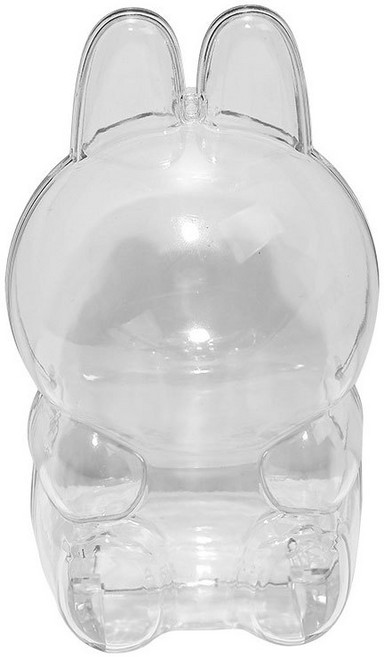 適用於 labubu 娃娃 展示盒 拉布布, 1個, 透明保護殼-坐坐派對