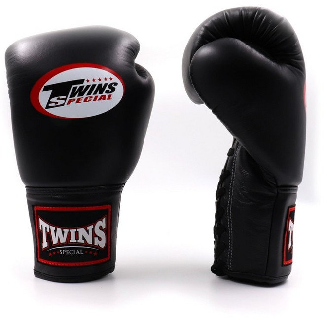 트윈스 BGLL1 복싱글러브 레이스, 블랙, 1개