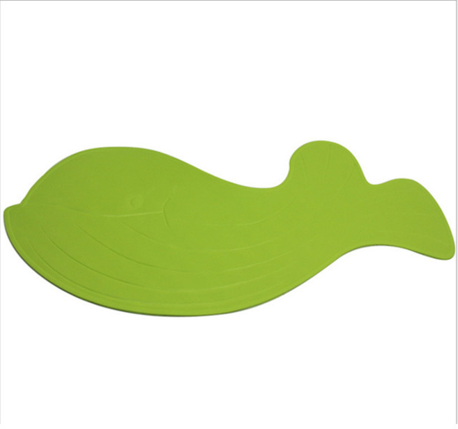 고래 미끄럼방지 흡착 매트 어린이 샤워 발매트 유아 욕조매트, 돌고래_그린, 1개