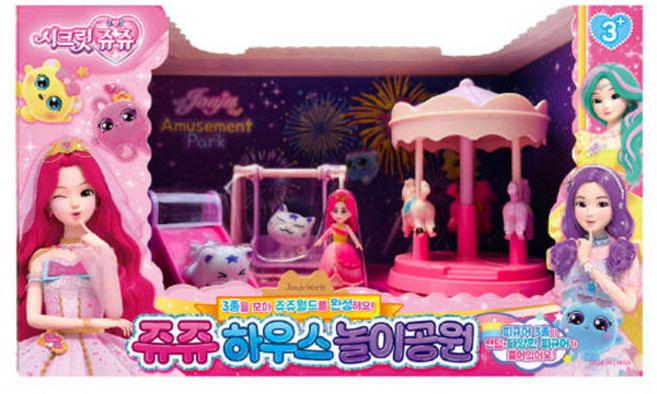 시크릿쥬쥬 쥬쥬 하우스 놀이공원 쥬쥬 색상 핑크, 1개