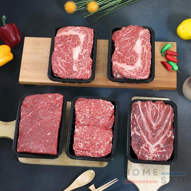 대관령한우 프리미엄 4호(3kg) 1등급 한우선물세트, 본상품선택, 1개, 단품