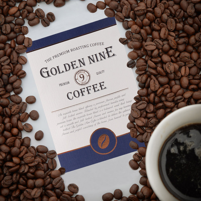 골든나인 바리스타 골드나인 블랜드 D, 홀빈, 500g, 1개