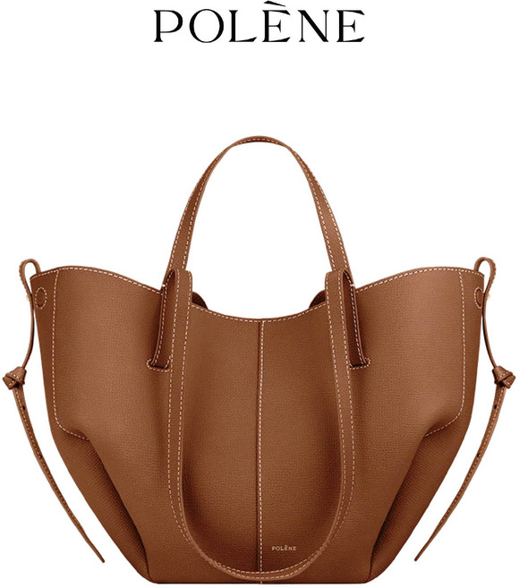 폴렌느 심 미니 가방 여성 가죽 가벼운 토트백