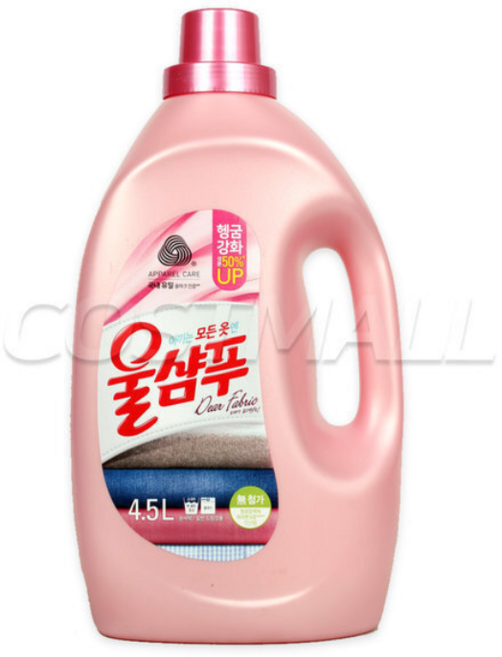 애경 울샴푸 중성세탁세제 대용량, 4.5L, 1개